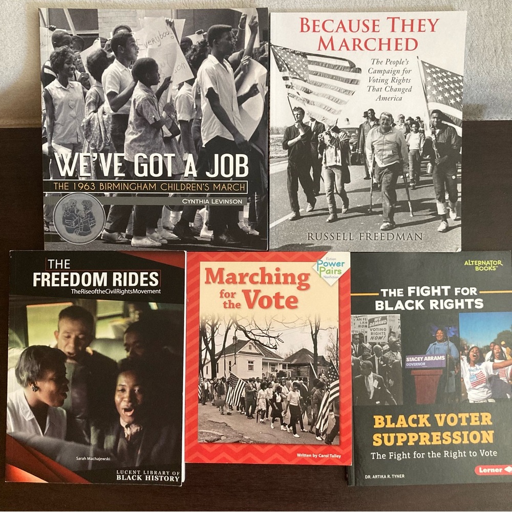 5 civil rights books